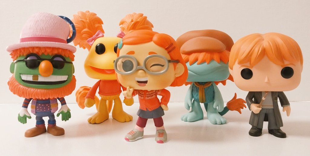 Mr_KyleD's tweet photo. #FunkoADay #WorldRedHeadDay #DrTeeth #FraggleRock #TurningRed #RonWeasley https://t.co/nLnjc89RED