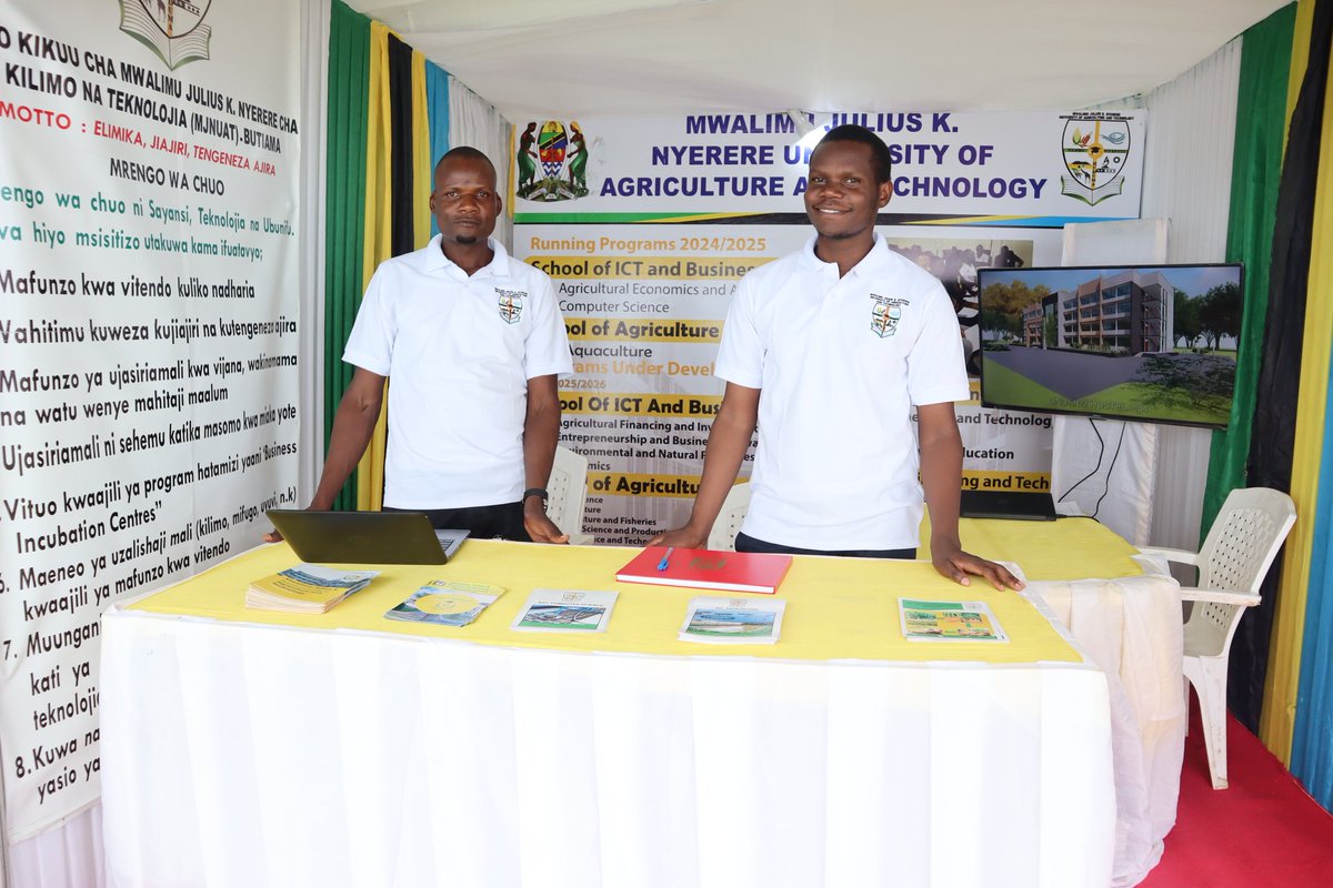 Thrillred to announce that:  🗣 we will be celebrating the National week for Education, Skills and Innovation 💡.  Come learn about us at Popatlal grounds, Tanga. 

mjnuat.ac.tz