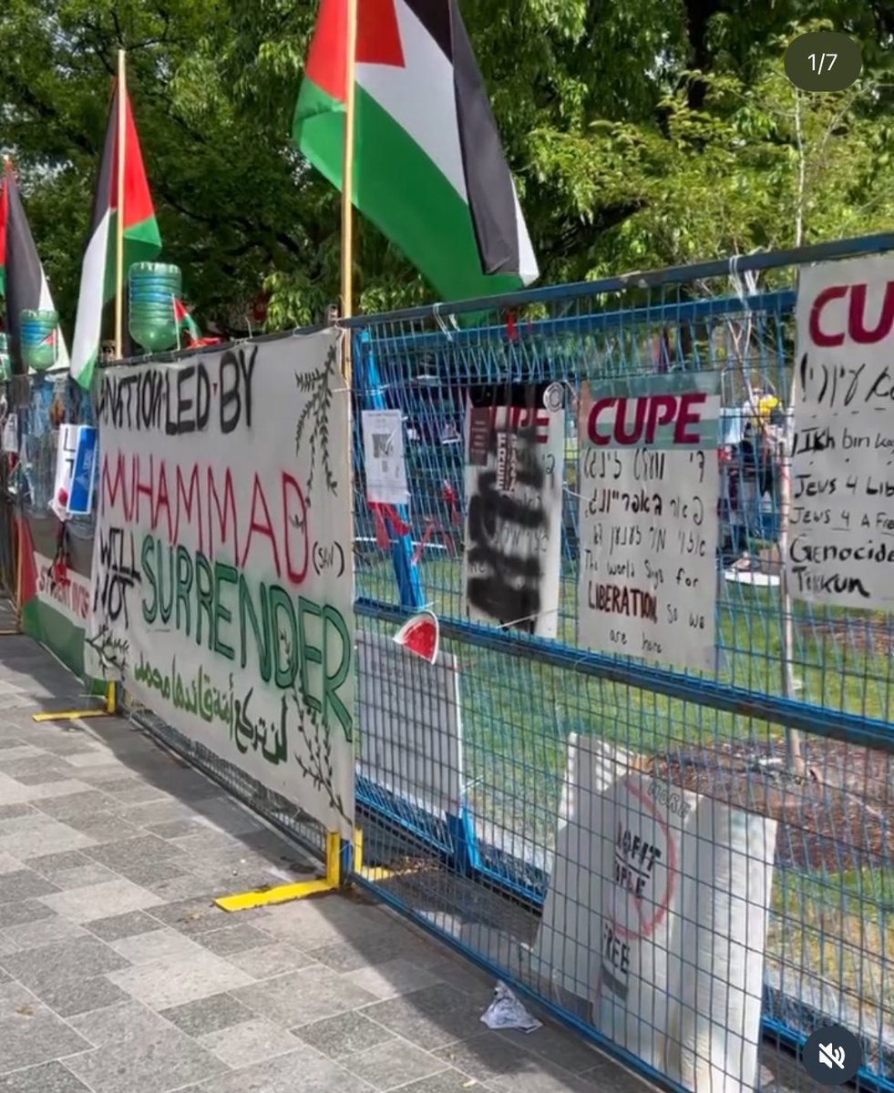 Tomorrow shall be interesting 🇨🇦 U of T Faculty who don’t leave the Pro Palestine encampment by Monday morning could face disciplinary measures, including termination