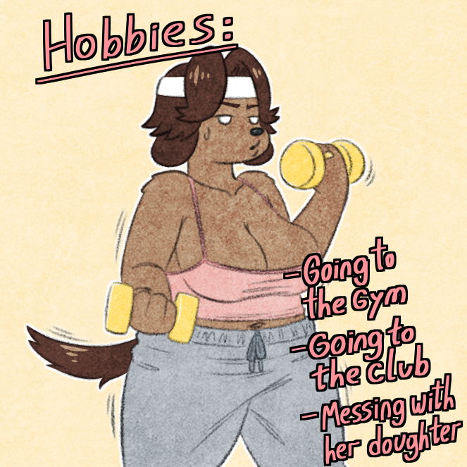 Some info of my character Hayley (Fio's mother)