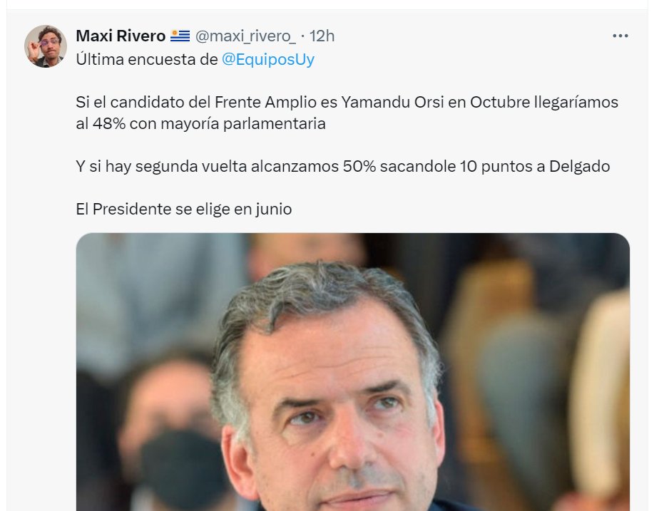 jaja, mira como te mienten los frentistas para que votes a Orsi. Entre esta mentira y lo de la tronca le estan dando por la cabeza a Cosse. Pero se quieren mucho, jaja