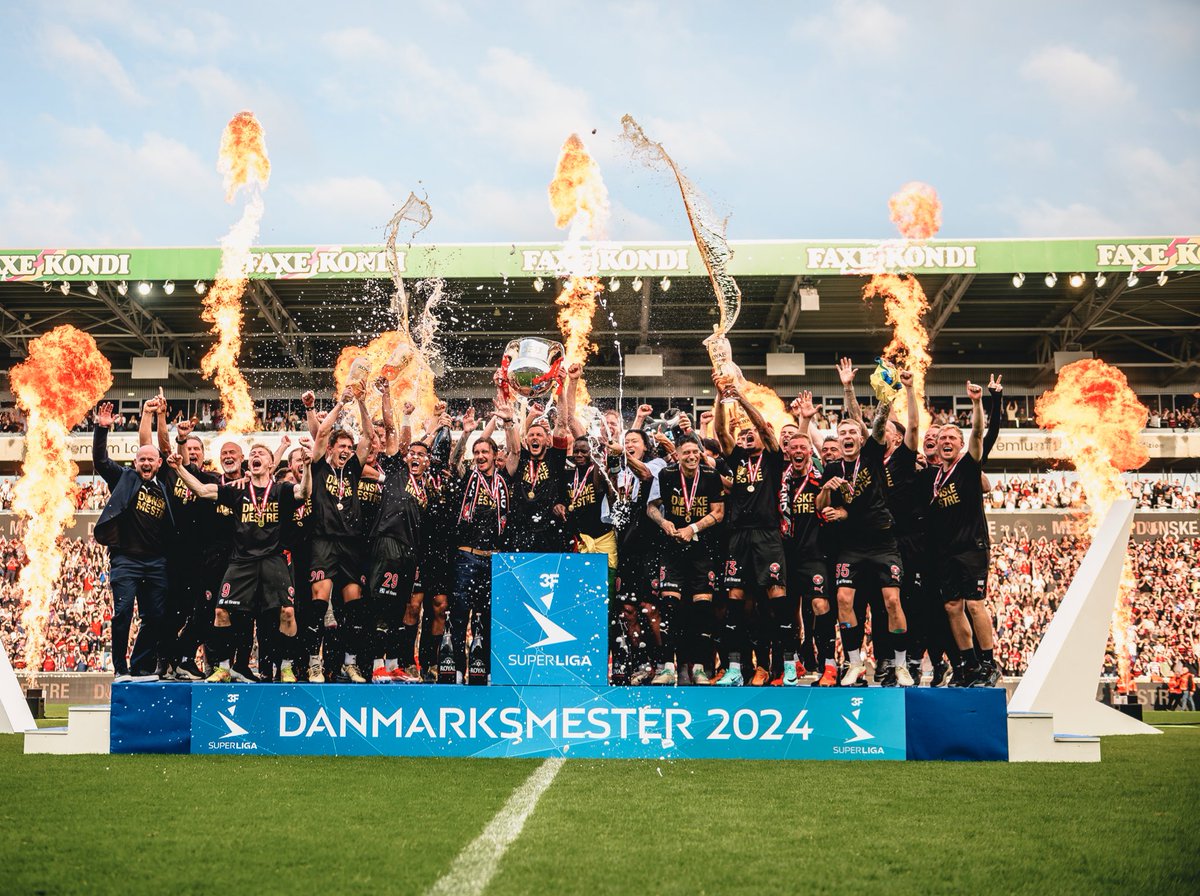 DANISH CHAMPIONS !!!! 🏆🔴⚫️🐺