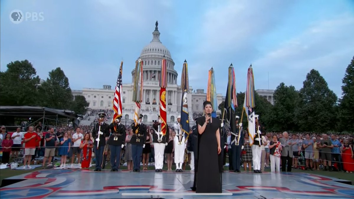 Saw a lot of folks calling the WHCA dinner DC’s biggest night; if you think that, you’ve never seen the National Memorial Day Concert, celebrating 35 amazing years tonight. #MemDayPBS