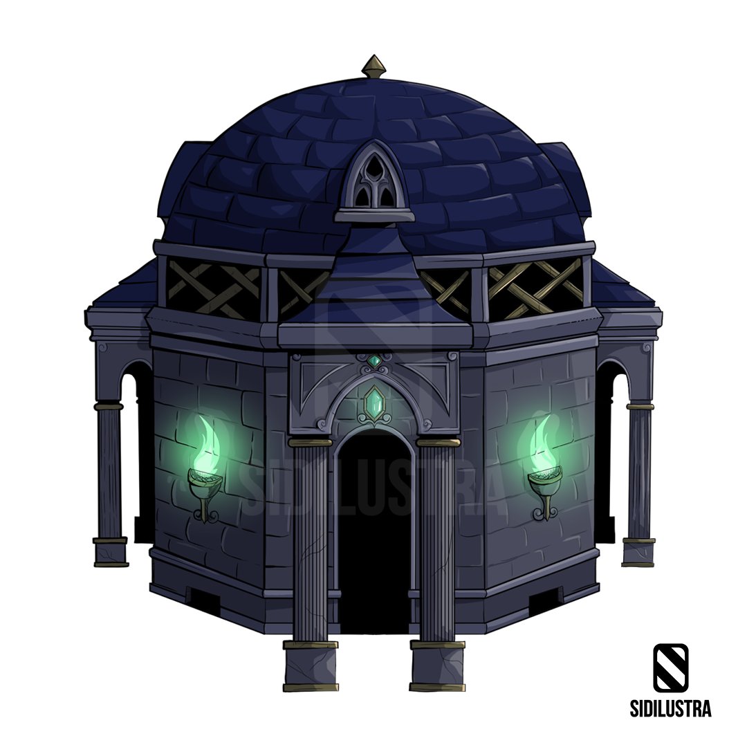 sidilustra's tweet image. Asset de uma cripta que fiz no Clip Studio Paint ✌️

#illustrator #asset #cript