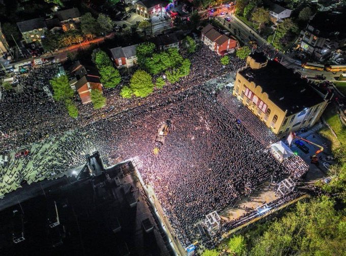 Happening NOW: Over 100,000 ANTI-ZIONIST Jews gathered in Monroe, NY to celebrate Lag Baomer and to DENOUNCE Zionism publicly. Today, we celebrate one of the greatest Torah authorities the Jewish people were honored to have, Rabbi Shimon Bar Yochai! Photos of the crowd and