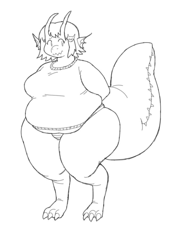 bubbiedragon's tweet photo. this just in... dragon has become fatter.

for @Eclair_vt https://t.co/IApJ44brCk