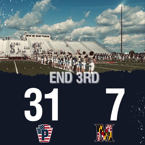 31-7 PA on the move again.