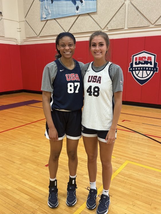 I heard the Tennessee kids showed well at U17 USA Basketball trials… Congrats to Lauren Hurst and Lauren Hassell on a great weekend. @LaurenHurst25 @LaurenHassell44