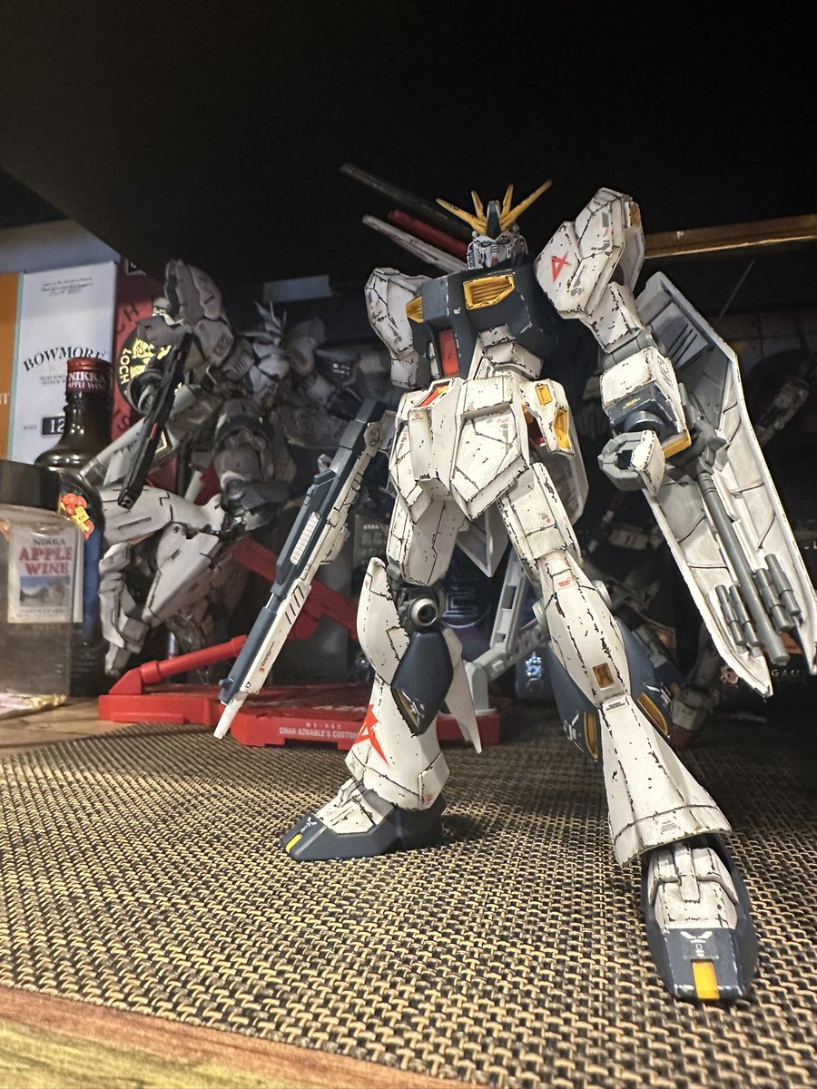 may_scotish's tweet photo. #ガンプラ #νガンダム　#エントリーグレード https://t.co/mjoJFGp4HD