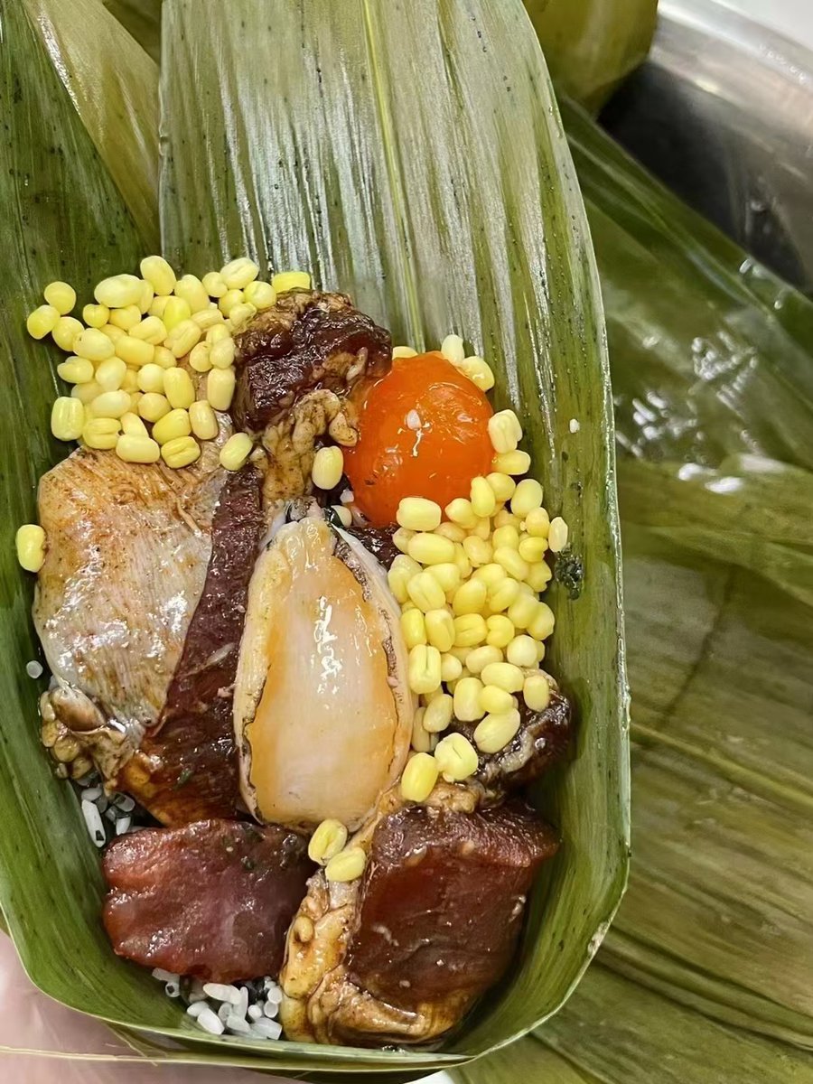 就问问鲍鱼粽你们吃过没有😜😜