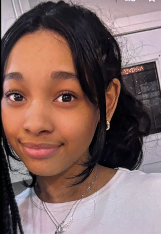 MISSING: Nivea, 14 -last seen on Saturday, May 25, 2024 in the Neilson Rd and Military Trail area -5'0', thin build, 99 lbs, with curly long black hair and brown eyes -last seen wearing a black cropped sweater and olive green Adidas leggings #GO1137324 ^lm