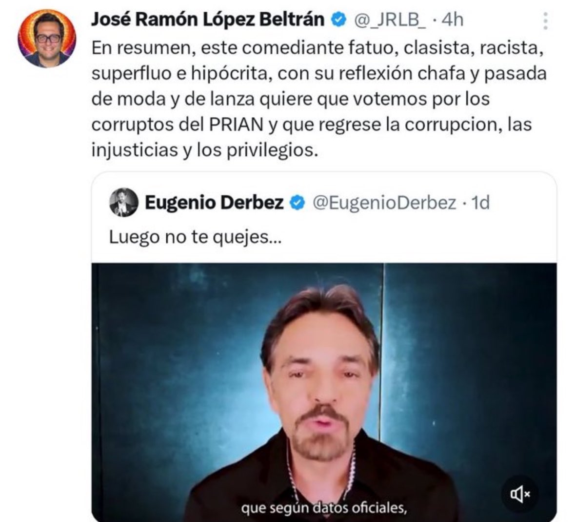 Mandaron a todo el aparato del estado a atacar a un artista que sólo llamó a la gente a votar. No dijo por qué partido o candidato. ¿Por qué lo atacaron de esta forma? 🤔