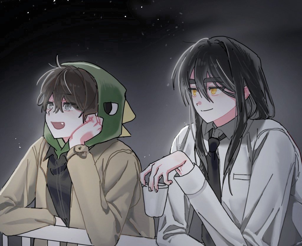 오랜만에 태블릿 그림 🦖⭐️