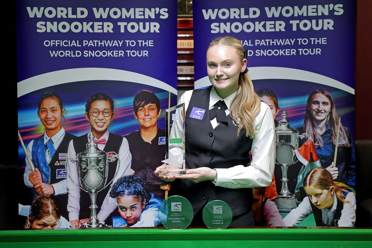 📰 REPORT | Rounding up a fantastic season-finale at the Landywood British Open which saw @Onyee159 become only the sixth player ever to win 20 or more ranking titles on the WWS Tour! The weekend also saw side-title wins for Ellise Scott, Tessa Davidson and Sophie Nix as the