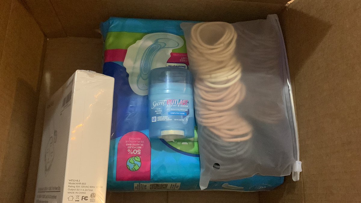 Thank you to Richard S for the first received donations. Anyone who wishes to help restock hygiene for middle school students amazon.com/wedding/share/… @BonHanson79