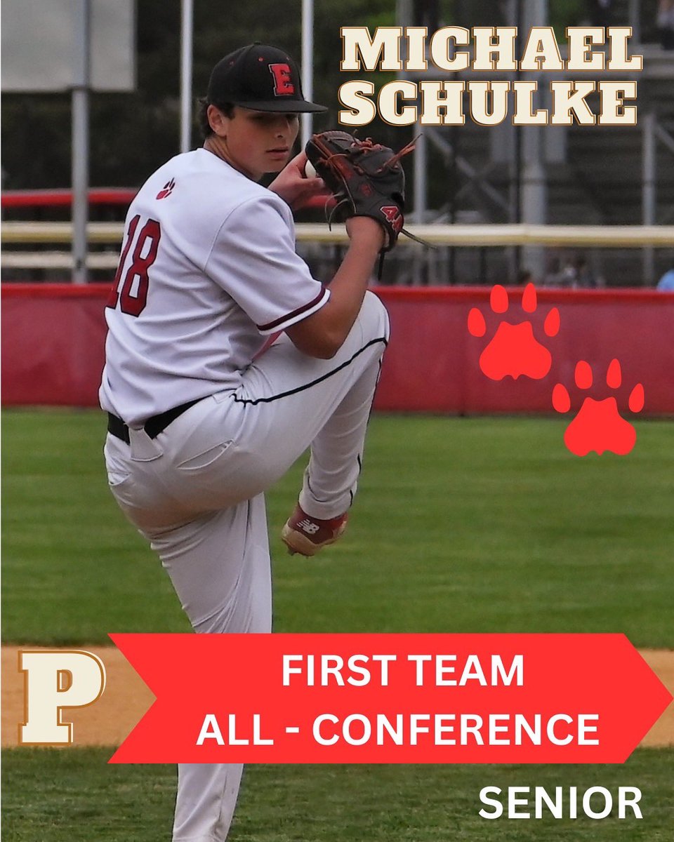 ChEastBaseball's tweet image. Congrats to Michael Schulke, Zach Salsbery, Michael Fekete and Dillon Haddock on making Olympic - American All Conference teams!  Proud to have you four representing the Cougars. Hard work pays off! #Hustle&amp;amp;Grind