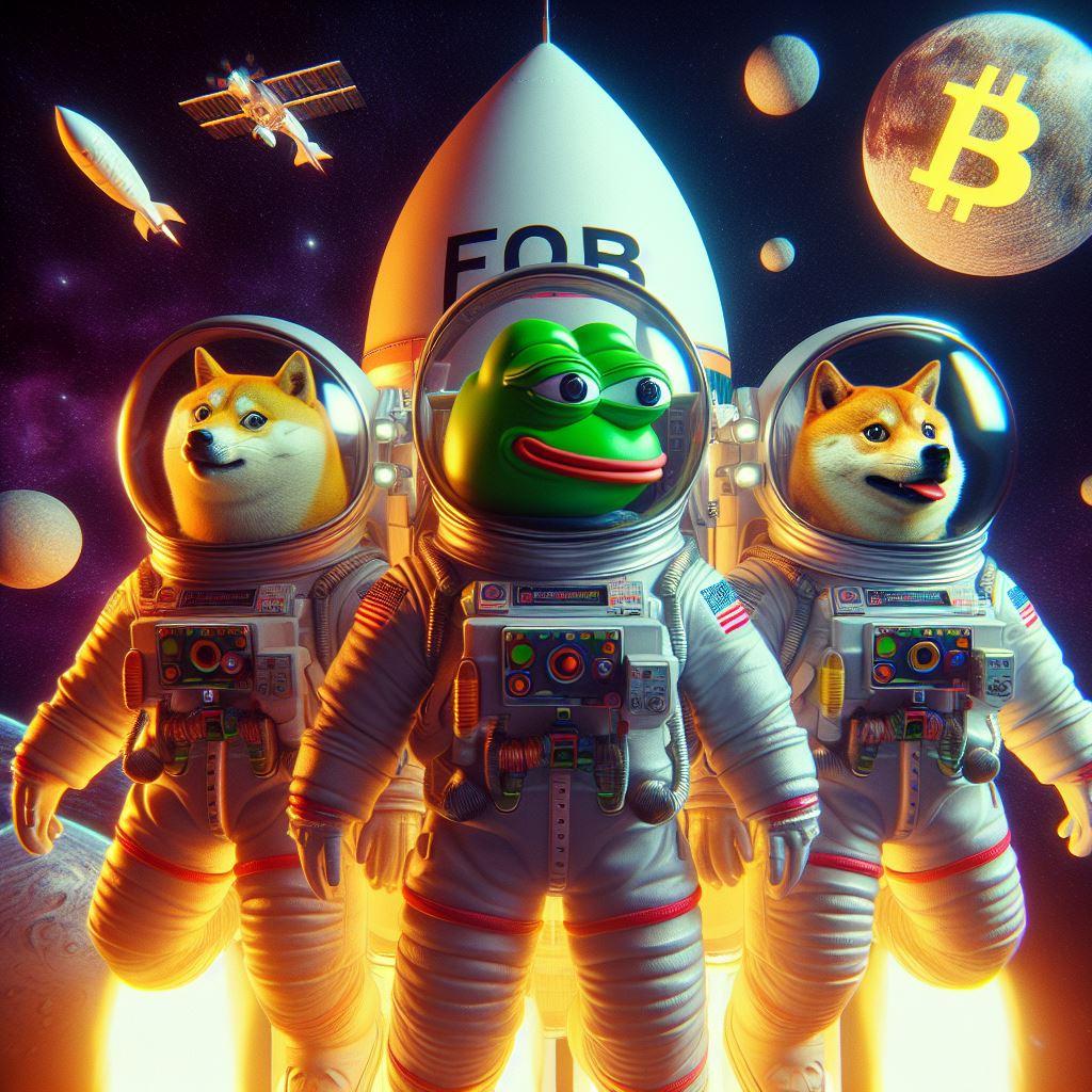 FrienbsOnBase's tweet photo. Me and my #frienbsonbase enroute to the Moon on an $FOB rocket. Are you on board yet? https://t.co/jxLXFZZLPP