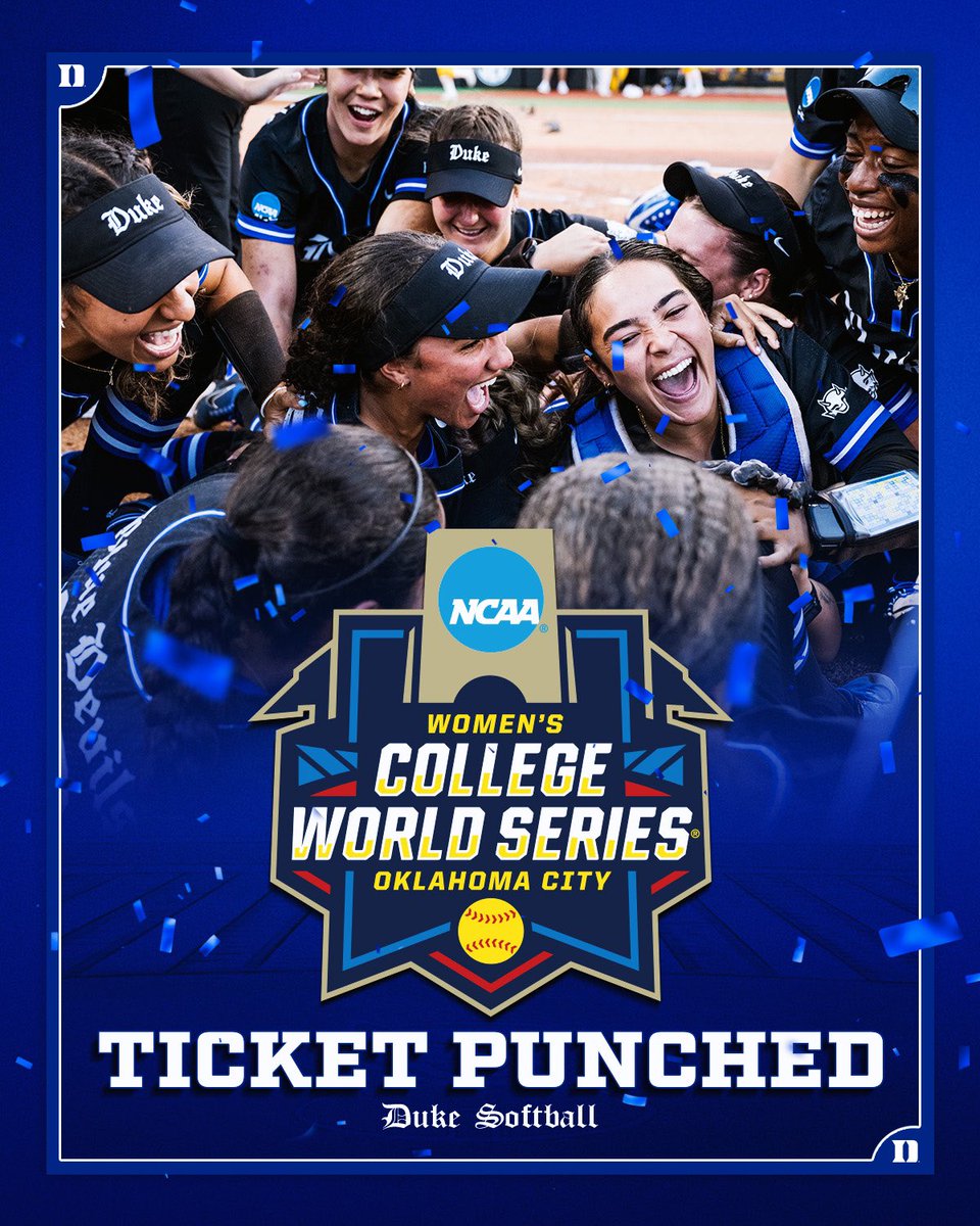 TICKET PUNCHED 🎟️ #RoadToWCWS