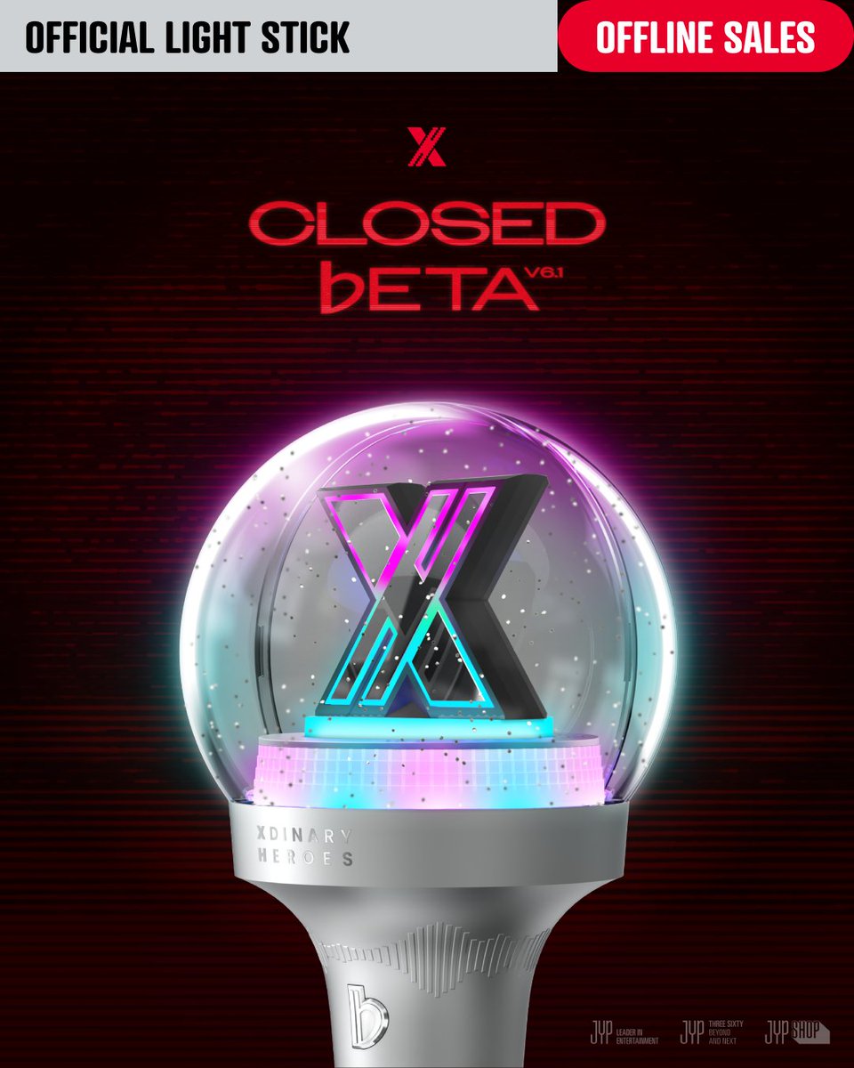 Xdinary Heroes Concert <Closed ♭eta: v6.1> OFFICIAL LIGHT STICK Sales Booth Information 공식 응원봉 현장판매 부스 운영 안내🔽 bit.ly/4aEw3wC 🌐YES24 LIVE HALL #XdinaryHeroes #엑스디너리히어로즈 #Xperiment_Project #Closed_beta_v6_1 #WE_ARE_ALL_HEROES