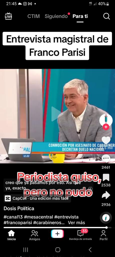 PUTA EL WEON PENCAAAA...!

OJALA LO SAQUEN PRONTO DE PANTALLA...!!