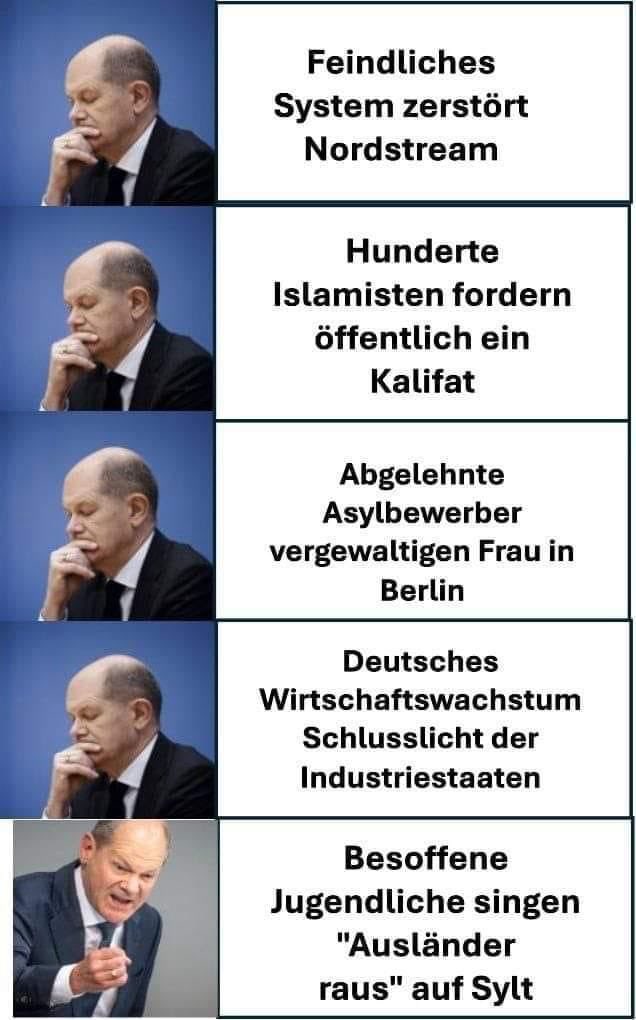 @Shinsho_ni Deutschland=666
Computer=666
Antwort=666
GESCHOCKT sein WALoMAT Kalifat bekommt GEGEN WIND = 16650-666
Olaf Scholz AUSlaender DOG-GOD WAHLoMAT-Kalifat Scholzomat raus, Deutschland den Deutschen = 31302-333-9