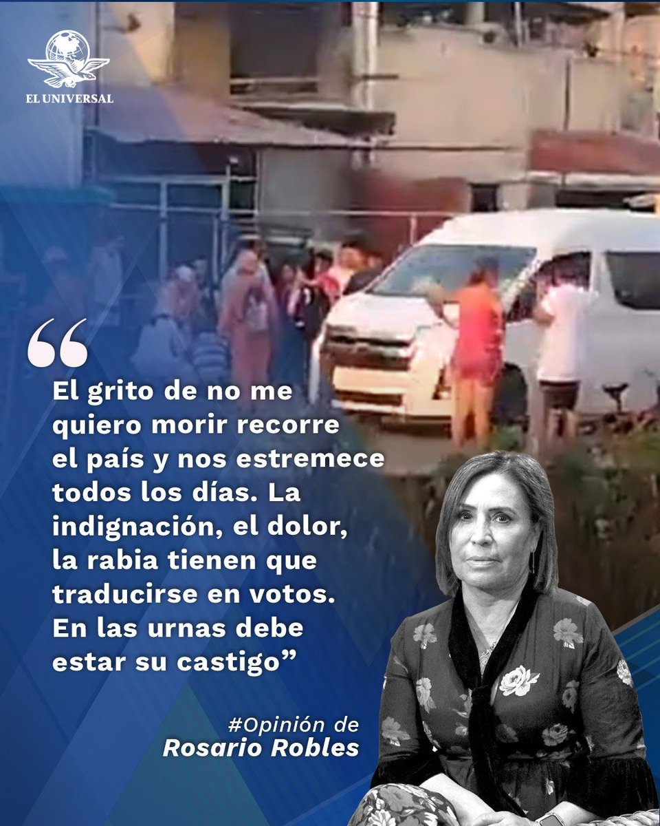 'Nadie con cierto grado de empatía puede permanecer apático frente a la indolencia y crueldad de quien desde el púlpito presidencial se hace víctima todos los días', #Opinión de @Rosario_Robles_✍️ 👉 tinyurl.com/27meb4yt