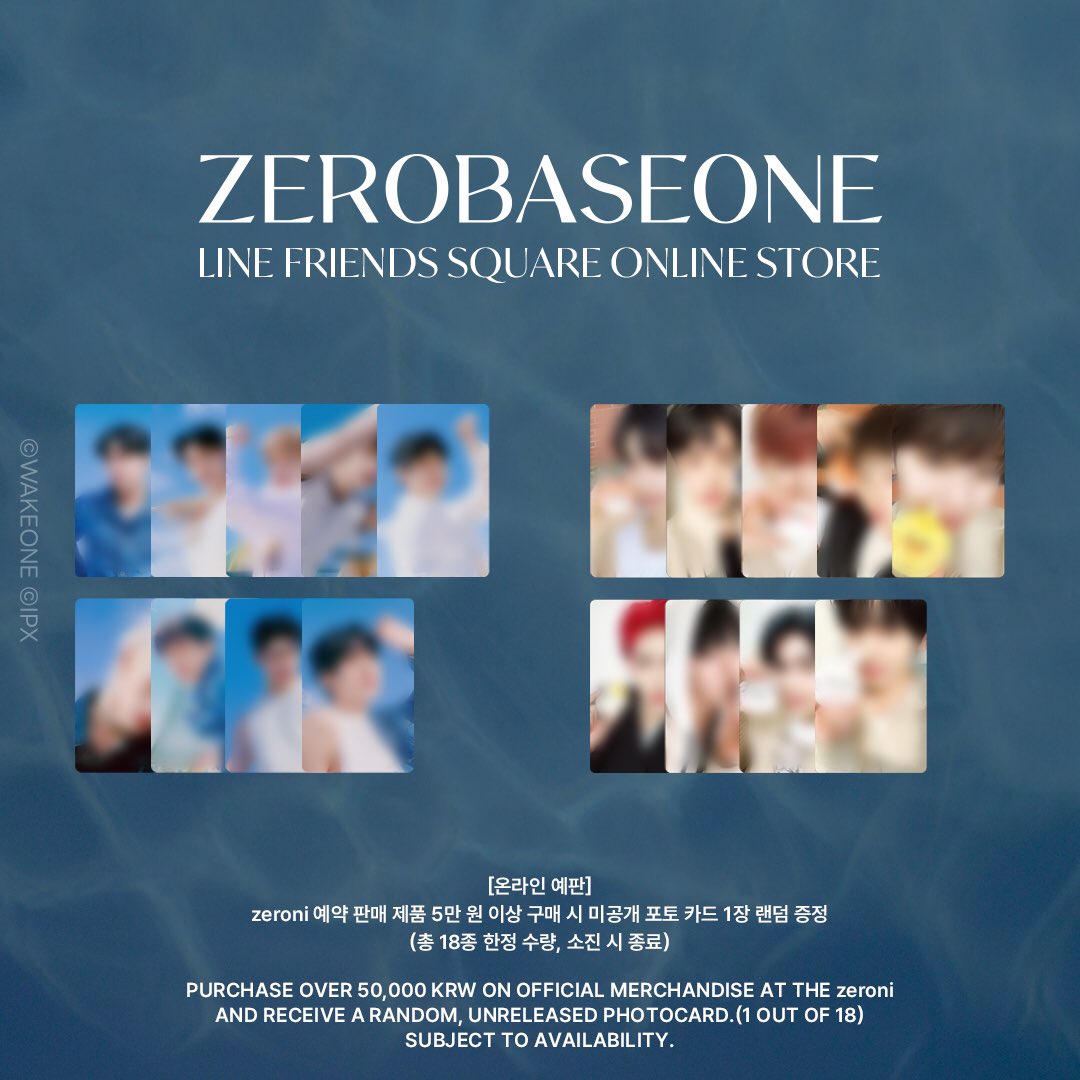 LINEFRIENDSinfo's tweet photo. zeroni 2nd ONLINE PRE-ORDER MD 리스트 & 구매 안내

ZEROBASEONE With LINE FRIENDS
zeroni 2nd ONLINE PRE-ORDER

📍LINE FRIENDS SQUARE ONLINE
🗓 5.31 11:00 – 6.4 17:59 (KST)
🔗 https://t.co/IPE20Fpfmr

📌구매 안내
-제품별 ID당 3개씩 구매가 제한됩니다.(ex. 비니니 인형 키링 :3개씩 구매 가능)
-오프라인 팝업과 온라인 예약 판매는 각기 다른 제품이 판매됩니다.
-오프라인 팝업과 온라인 예약 판매 증정 포토 카드는 별도의 디자인으로 지급됩니다.