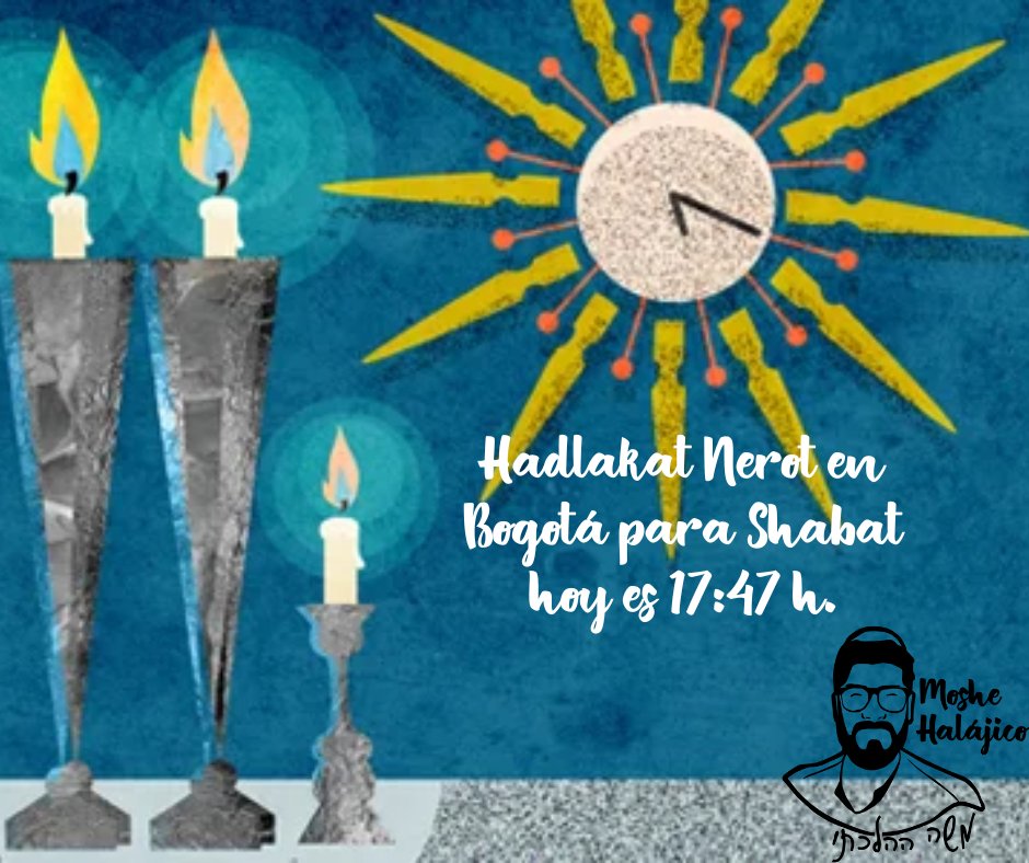 “Perseguirás a tus enemigos y ellos caerán delante de ti por la espada” (Lv 26:7).
.
.
.
#HadlakatNerot #Shabat #Bogotá #ShabatShalom #MosheHalajico