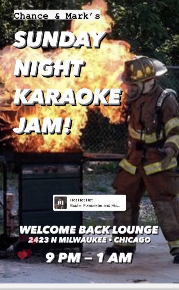 Oh yeah, we’re KARAOKE JAMMING in Logan Square Chicago! 9p-1a. Jell-O shot challenges.