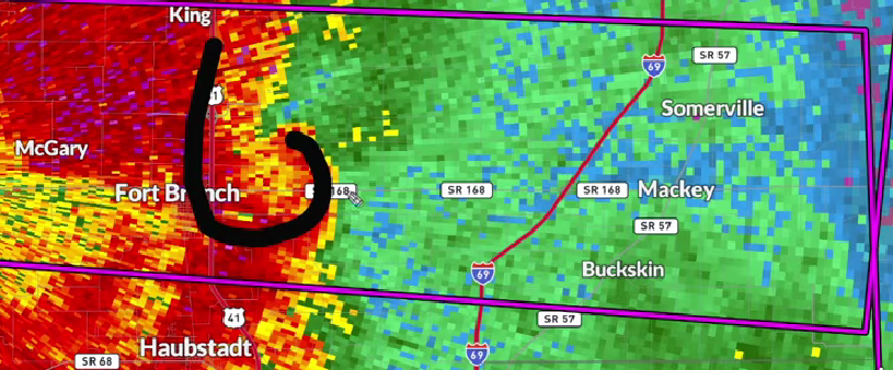 EWEWeather's tweet photo. CONFIRMED tornado on the ground in Indiana! https://t.co/KIZXCYXkms