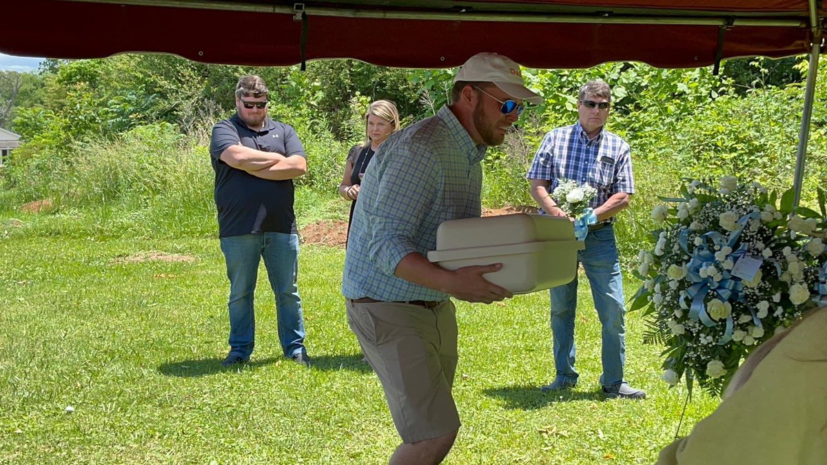 Two years ago today, one of the hardest days of my life, I carried my son’s casket to his grave. I had my “Daddy” hat on for the entire day. Sports may not seem like a lot to some. But to some people it’s a lot. Today was a good day on a hard anniversary. Go Vols. 🍊