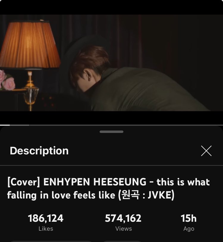 Keep streaming everyone. Let’s enjoy and give him lots of views 😊☝🏻 youtu.be/pvOJeST5So8 FALLING IN LOVE WITH HEESEUNG #HEESEUNG_WhatFallingInLoveFeelsLike #2ndHEECoverOutNow #HEESEUNG #ENHYPEN_HEESEUNG