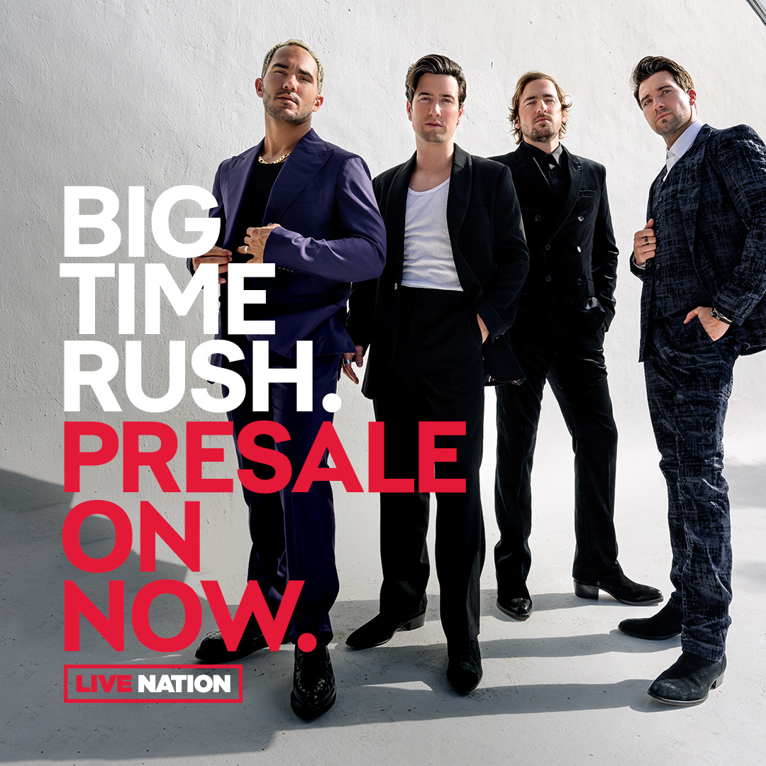 🚨 Live Nation Presale for @bigtimerush starts now! Secure your tickets 👉 lvntn.com/BTR24