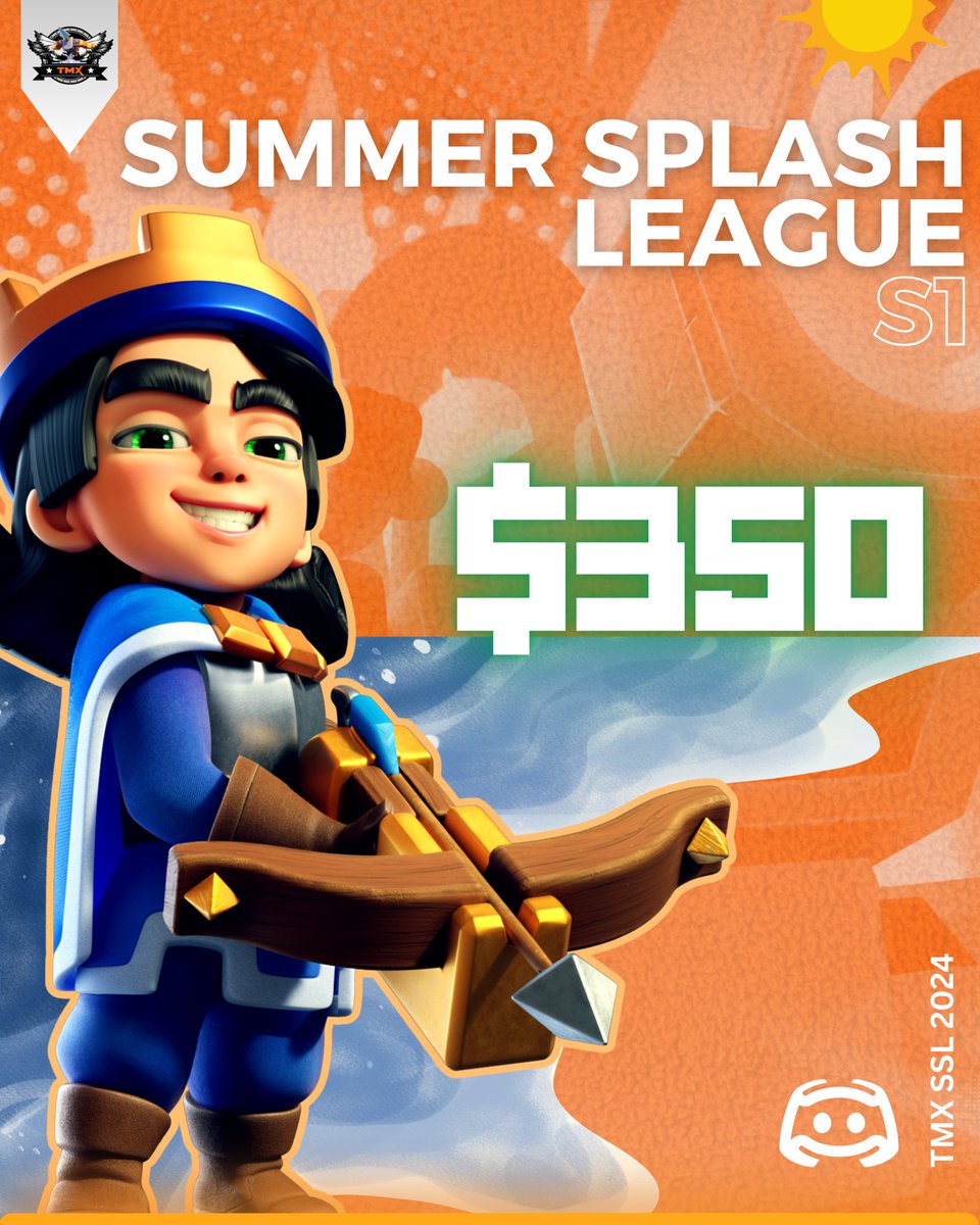TasteMyXbow (@tastemyxbow) on Twitter photo ๐ ๐๐๐ ๐๐๐๐๐๐ ๐๐๐๐๐๐ ๐๐ ๐ตโช๏ธ
We are thrilled to announce our 1st edition of the TMX Summer Splash League with the crazy prize pool.
๐ฏ 16 (invited) + 2 (X draw winners) will compete against each other to win banger rewards!
๐๐ฉ๐๐ฅ๐จ ๐ฉ๐ค ๐ง๐๐๐๐จ๐ฉ๐๐ง ๐ ๐๐๐ ๐๐๐๐๐๐ ๐๐๐๐๐๐ ๐๐ ๐ตโช๏ธ
We are thrilled to announce our 1st edition of the TMX Summer Splash League with the crazy prize pool.
๐ฏ 16 (invited) + 2 (X draw winners) will compete against each other to win banger rewards!
๐๐ฉ๐๐ฅ๐จ ๐ฉ๐ค ๐ง๐๐๐๐จ๐ฉ๐๐ง