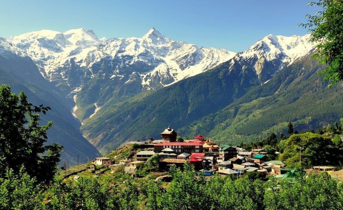 Kalpa Himachal Pradesh ♥️👊 #mountainview