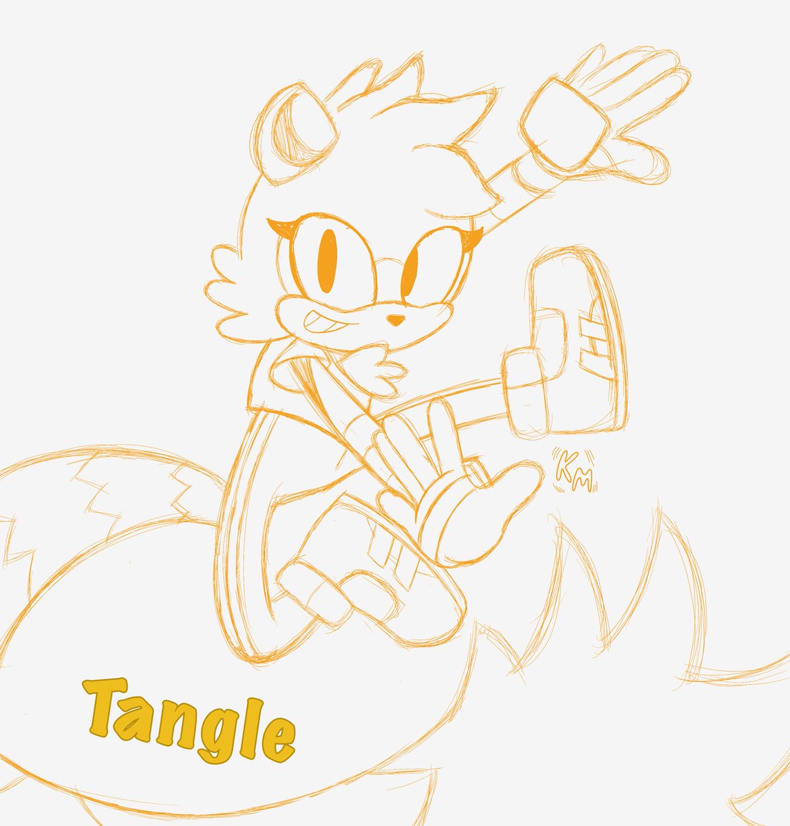 Thought I’d draw the Lemur for today…
#TangletheLemur #SonictheHedgehog #SonicIDW #Sonicfanart