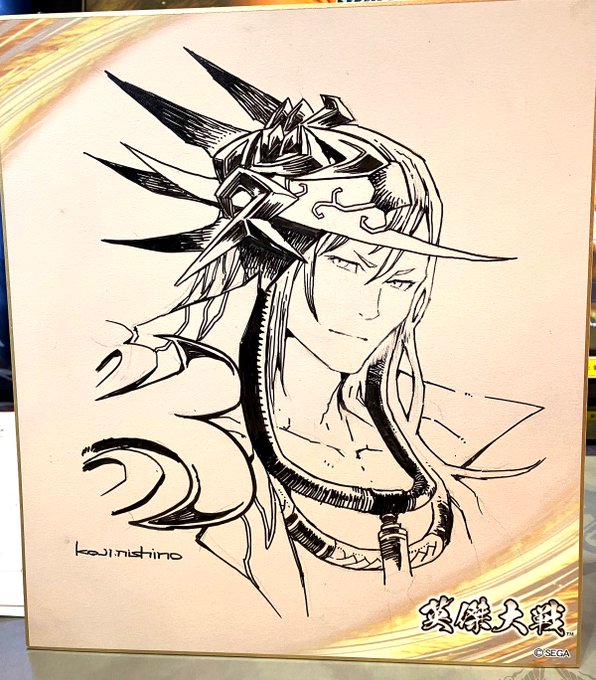 英傑大戦キャラバンin山形に参加させていただきました。
画像はライブで描いた直江兼続と上杉景勝です。
主君の皆様の熱気を直に感じるとても貴重な体験となりました。関係者の皆様のご尽力に深く感謝いたします。そしてご来場いただいた皆様どうもありがとうございました! 