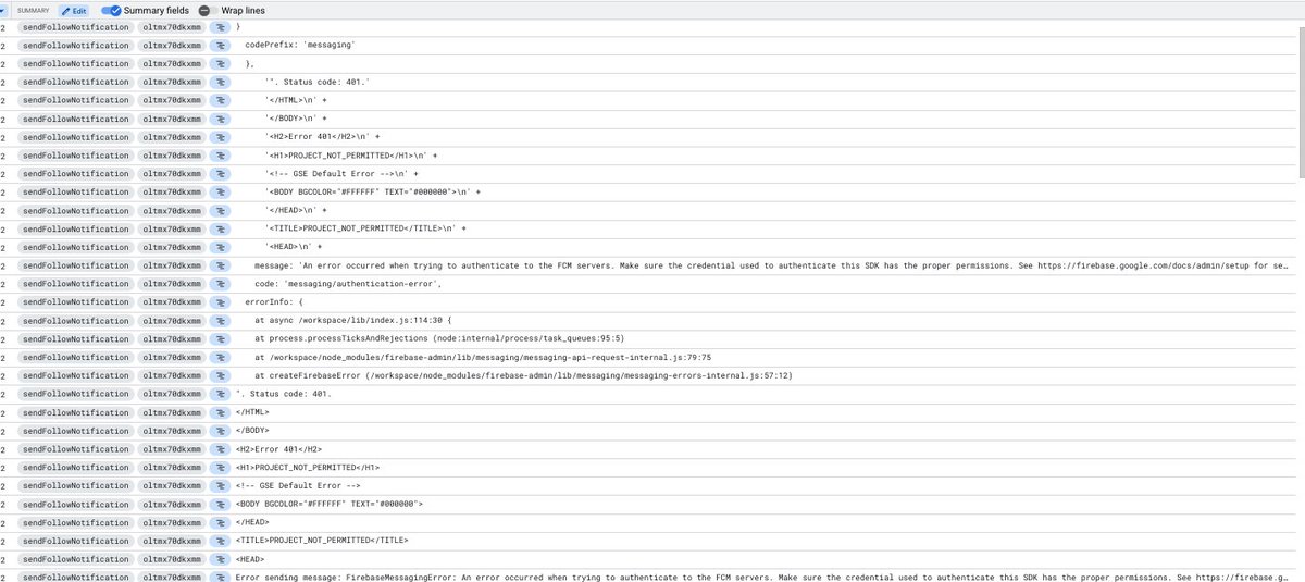 __samario's tweet image. I think I've granted every permission in existence and this still isn't working #GoogleCloud #FirebaseSDK #Flutter