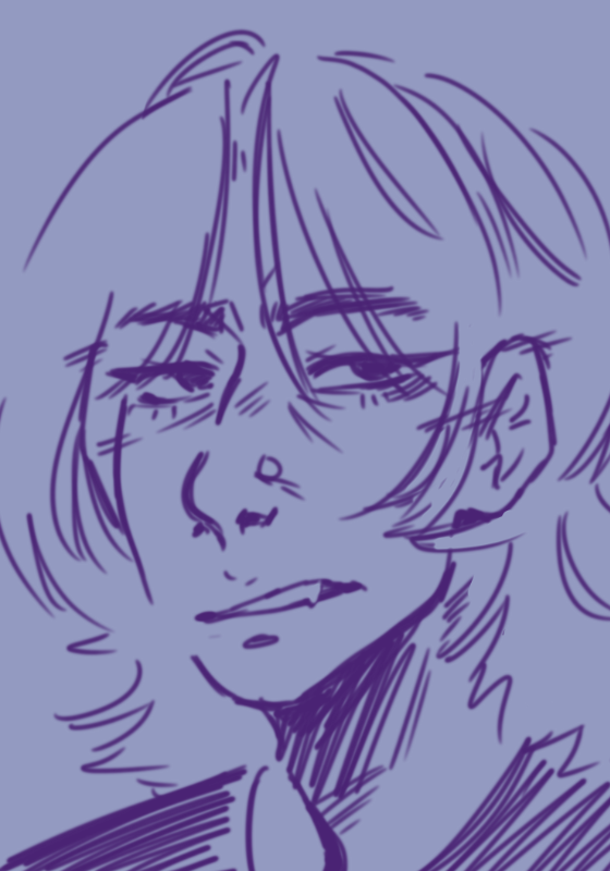 TenLenn's tweet photo. self portraits bc i need to gaine experience in digital again https://t.co/igYpBdc8yB