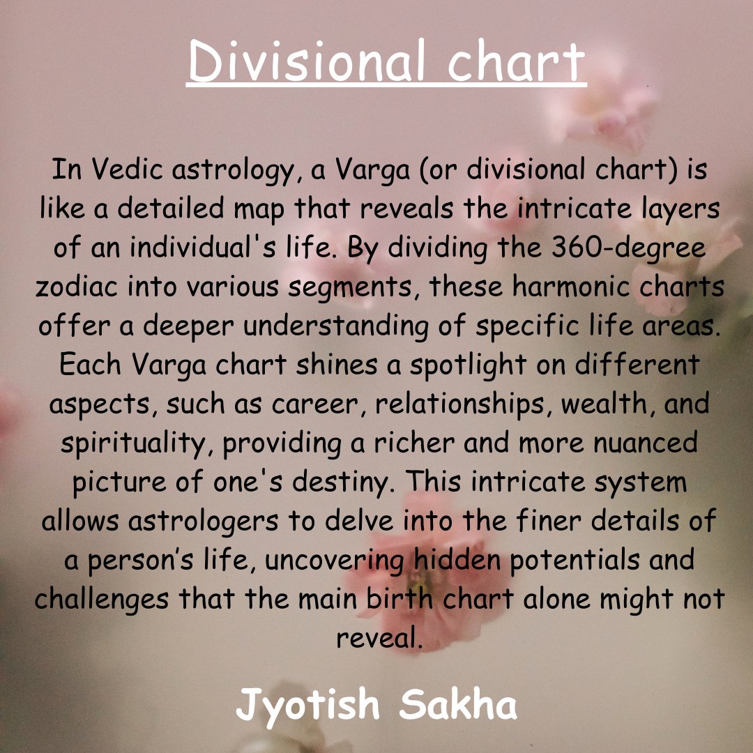 #Astrology #VedicHoroscope #AstrologicalInsights #PlanetaryInfluences #AstrologyReadings #VedicWisdom #AstrologicalCharts #DivineScience #JyotishSakha #Divisionalchart