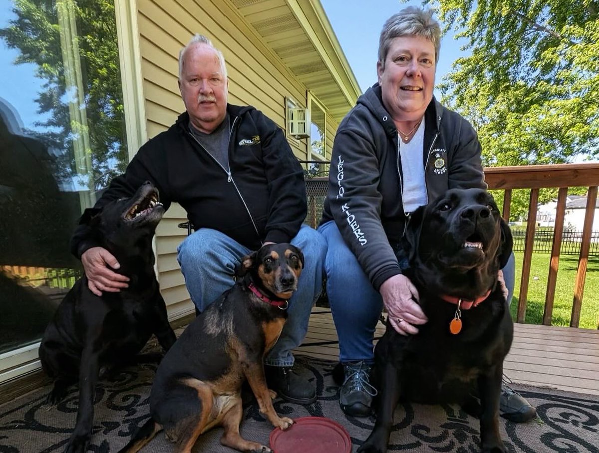 ArvssRescue's tweet photo. Our girl Hazel found her forever home at her foster home! Congrats to Hazel and her new forever home! Her lab brother and sister love her too! Thank you for taking such good care of this great girl!! #ARVSS #Adopt #ForeverHome #Foster https://t.co/cCwTeg9qRo