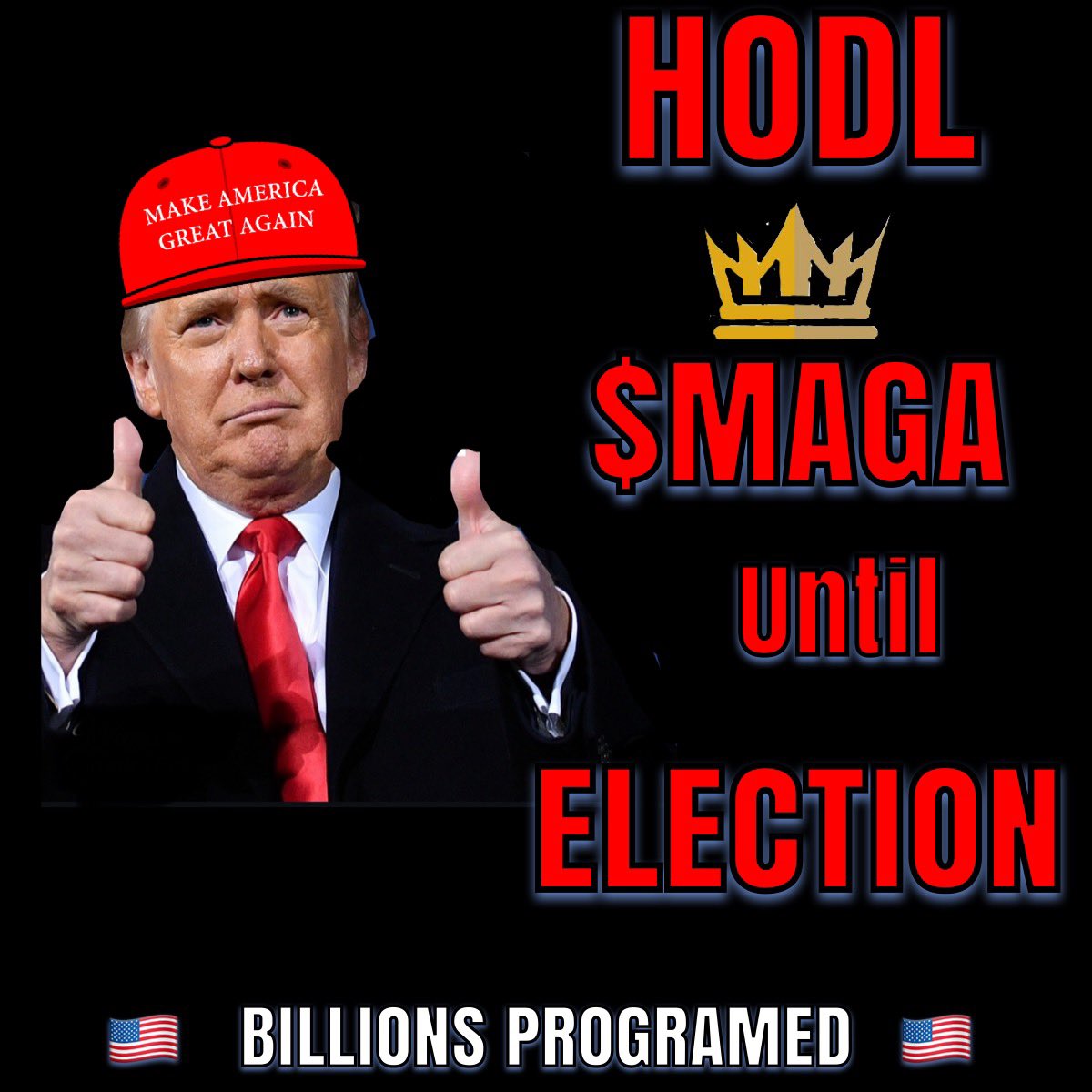 Breaking the fucking #Matrix  Crypto Army Stand the FUCK UP‼️‼️‼️ $MAGA #MAGAWINS2024 #MAGABILLIES @realDonaldTrump @POTUS45 @DonaldJTrumpJr @FLOTUS45 @IvankaTrump @EricTrump @MELANIATRUMP @TeamTrump @TrumpWarRoom
