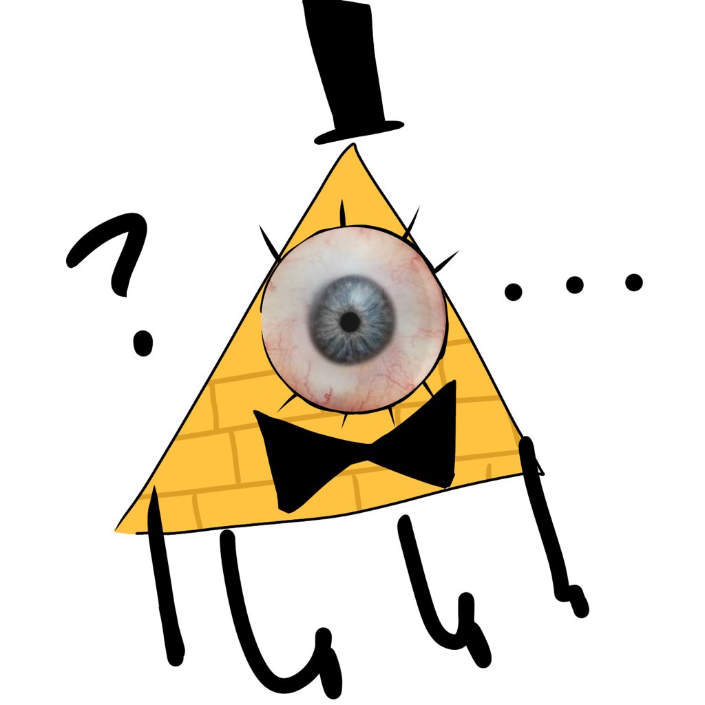 day 67 of doodling bill cipher every day until #thebookofbill comes out! △
 
Ah, horrifying.

#gravityfalls #billcipher