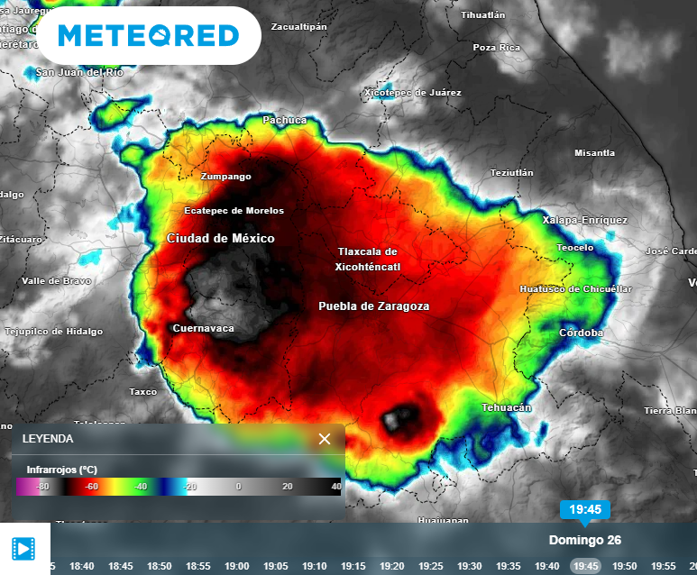 InfoMeteoro's tweet photo. 🌳🌧️¡Muy buenos acumulados de lluvia se han registrado gracias a las intensas de tormentas con granizo de esta tarde en la región centro!

80 mm Cocoyoc, Mor
45-60 mm #Puebla
25-40 mm #Cuernavaca, Jiutepec, Mor
15-35 mm #CDMX 

⚠️Recuerden que se prevé un verano lluvioso https://t.co/OGFwMB4wXc