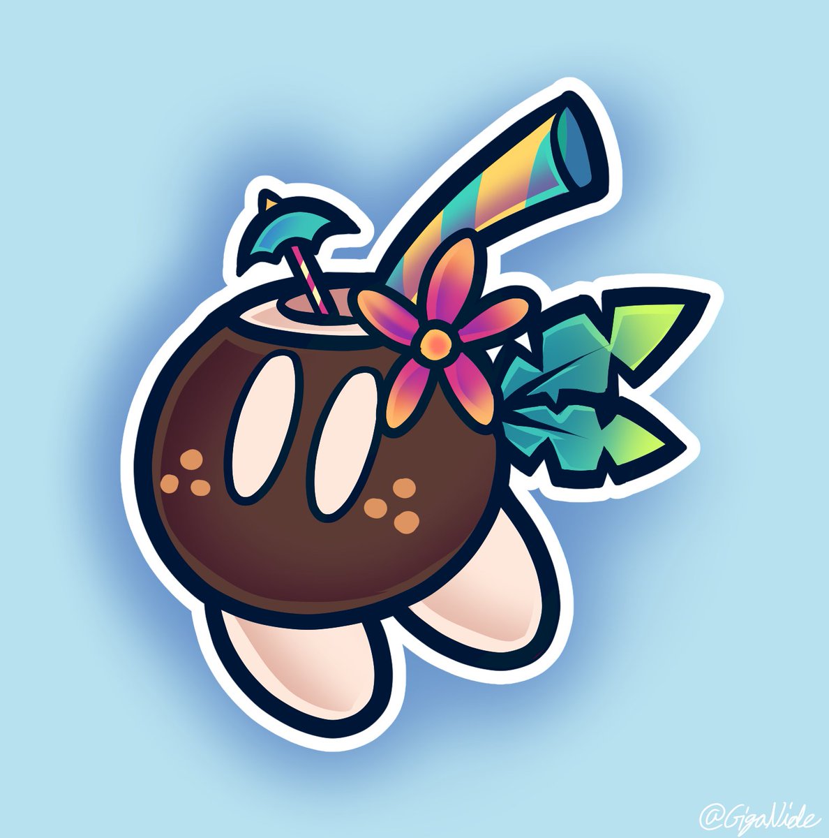 Giganide's tweet photo. Hope everyone is enjoying TTYD remake !!
Reposting art of my Bob-omb oc, Coco (Short for Colada) https://t.co/WCXDRXSPUg