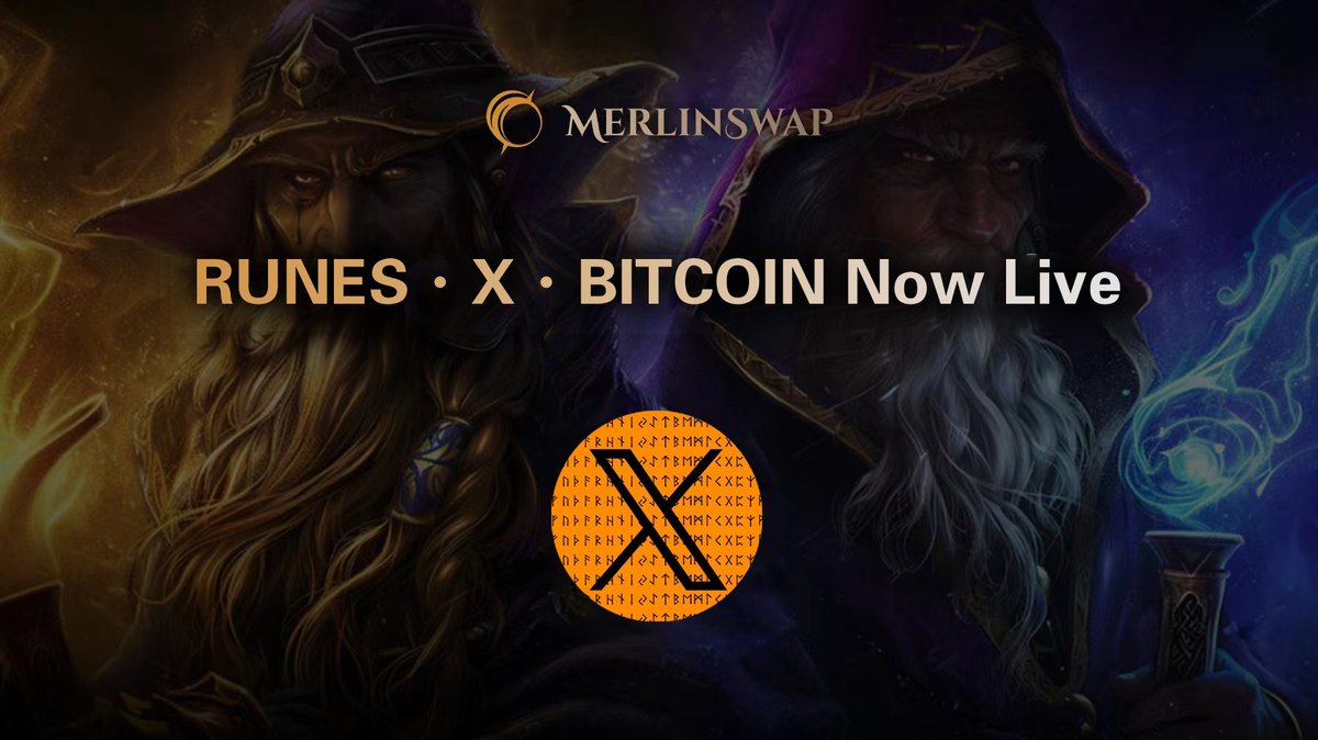 🚀 Great news from the @Xname_id community! 🎉 6.3 billion $X tokens have  been successfully airdropped to users on the Merlin chain. The Runes.X. Bitcoin token is now LIVE on MerlinSwap! 🔥 Big