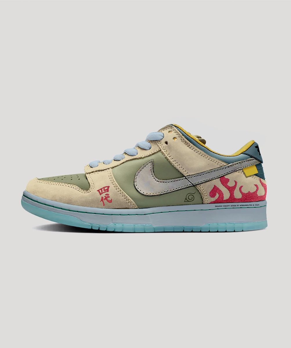 KicksFinder's tweet image. Naruto x Nike SB Dunk Low “Minato” 🥷💥