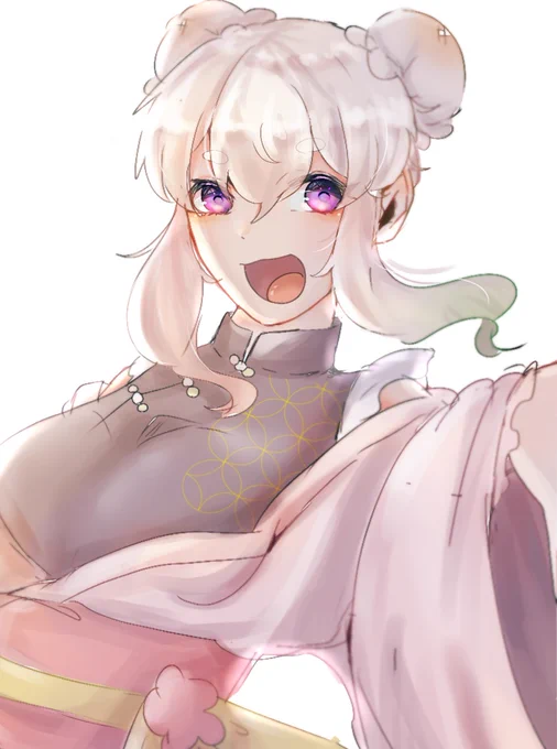 おめめ塗るのたのしー('_ゝ`) 