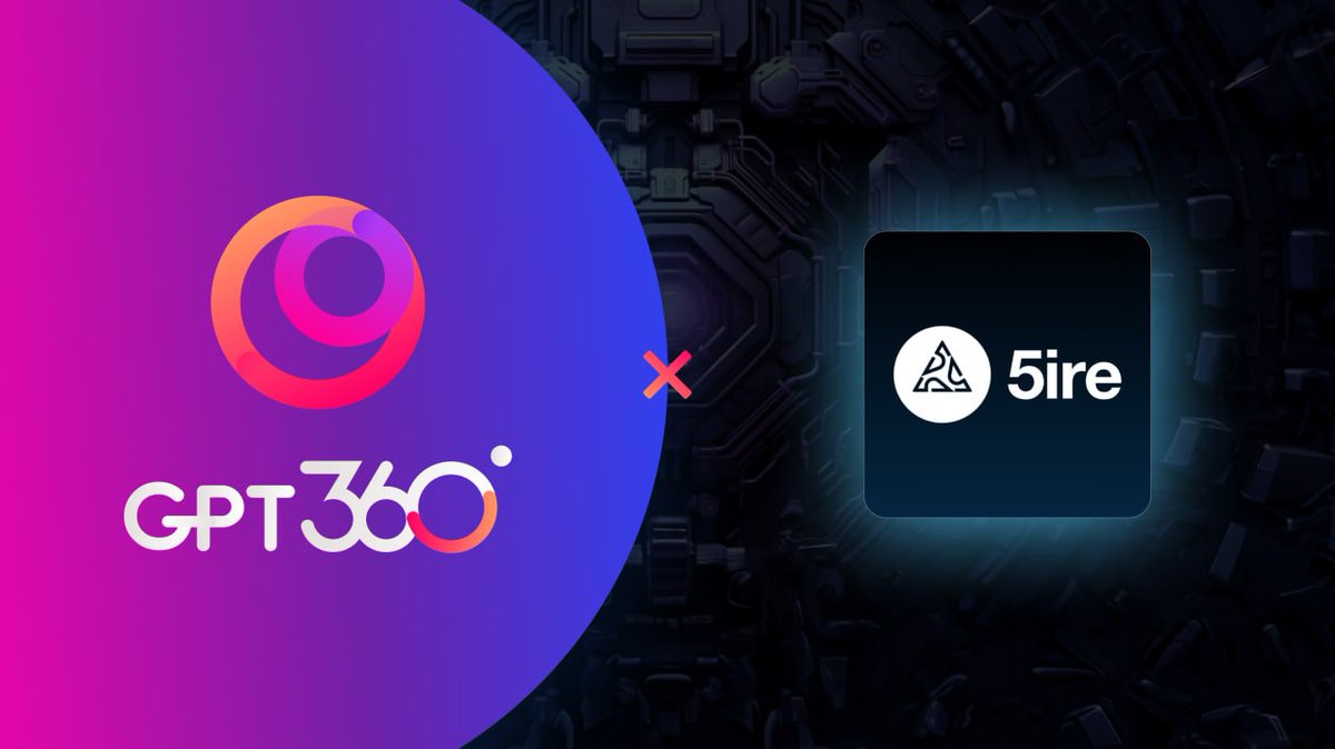 📌 GPT360 proudly announces its new partner, whose project in the Web3 industry introduces a unique and helpful concept. This project brings more security and advanced technologies to the world, opening up new opportunities for development. 📌 @5ireChain are dedicated to