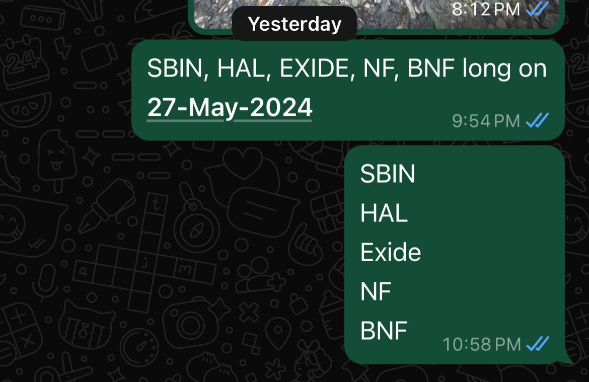 Yesterday 5 counter !! 

#Exide really excited me a lot 😀